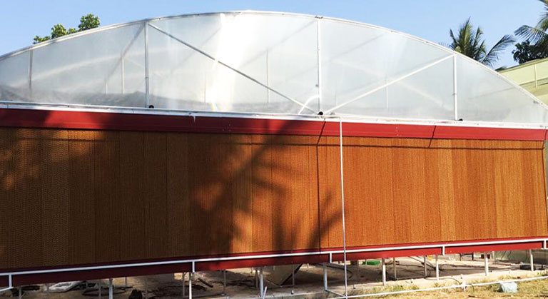 High Tech Temperature Control Greenhouse